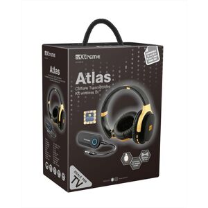 Xtreme Kit Wireless Bt Cuffia E Trasmettitore Atlas-nero