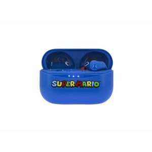 OTL Auricolari Bluetooth Super Mario Earpods-blue