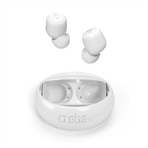 SBS Auricolari Bluetooth Teeartwsspinbtw-bianco