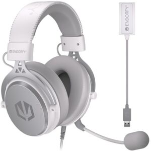 ENDORFY VIRO Plus USB Onyx White Auricolare Cablato A Padiglione Musica/Giornaliera Bianco (EY1A005)