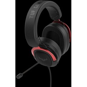 Asus TUF Gaming H3 Cuffia Padiglione auricolare Connettore 3.5 mm Nero, Rosso (90YH02AR-B1UA00)