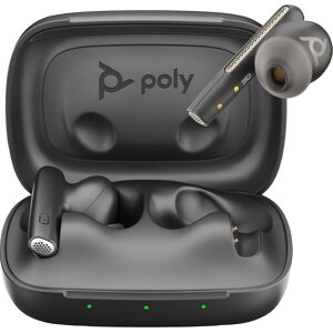 POLY Cuffia con microfono  Auricolari nerofumo Voyager Free 60 UC + Adattatore BT700 USB-C Custodia di ricarica base [7Y8H4AA]