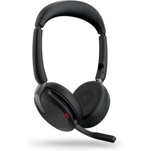 Jabra Cuffia con microfono  Evolve2 65 Flex Auricolare Con cavo e senza A Padiglione Ufficio Bluetooth Nero [26699-989-899]