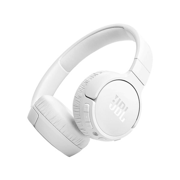 jbl tune 670nc cuffie wireless, bianco