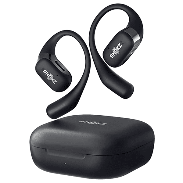 shokz openfit auricolari wireless, nero