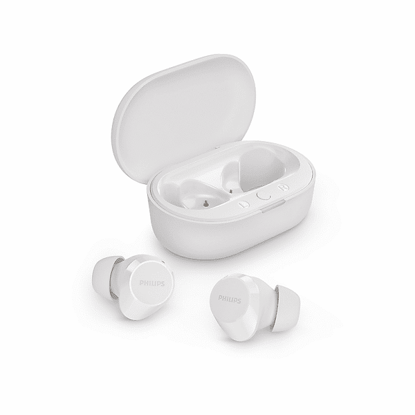 philips tat1209wt/00 cuffie wireless, white