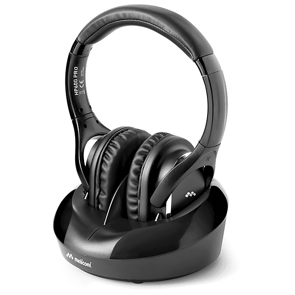 meliconi hp600 pro cuffie wireless, nero