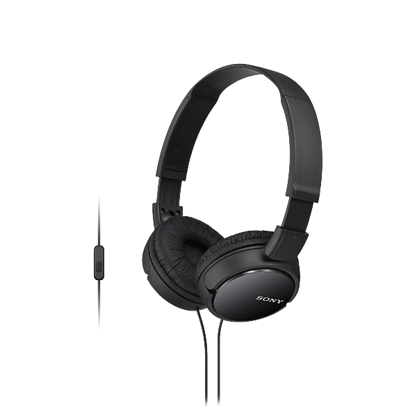 sony mdrzx110apb.ce7 cuffie, nero