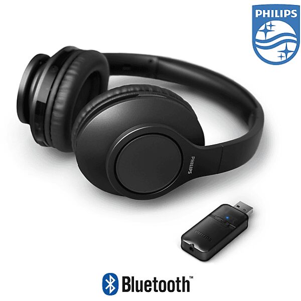 philips tah6206bk/00 cuffie wireless, black