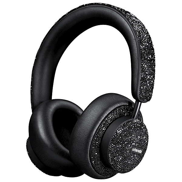 urbanista miami crystal swarovski cuffie wireless, black - nero