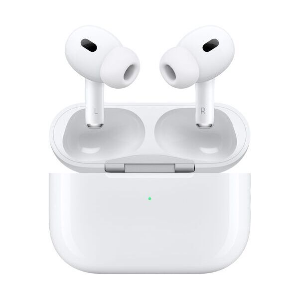 apple airpods pro 2   bianco   custodia di ricarica (magsafe)   usb-c