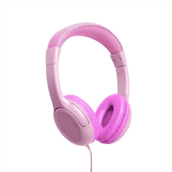 celly kidsbeatpk wired headphone + sticker-rosa