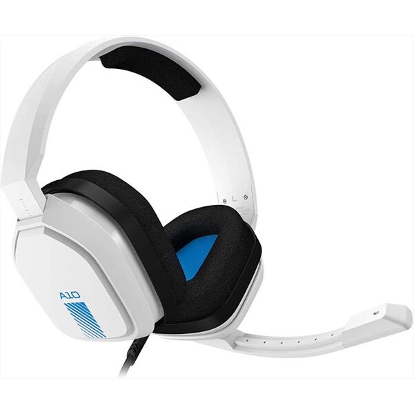 logitech astro gaming a10-bianco