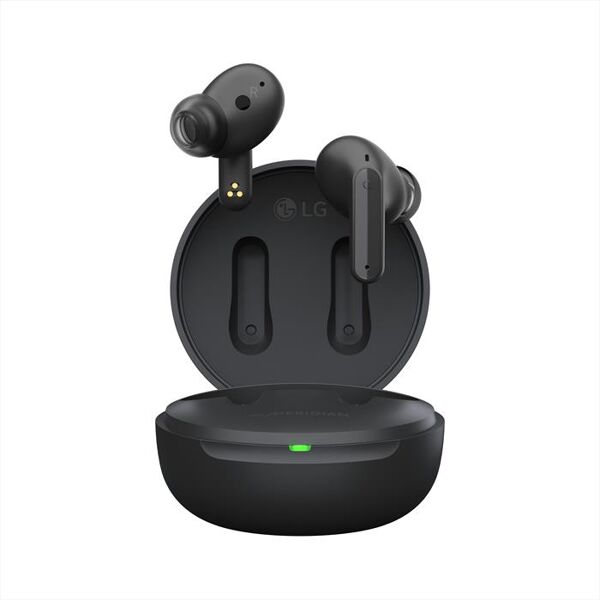 lg tone free fp5 cuffie true wireless bluetooth-nero charcoal black