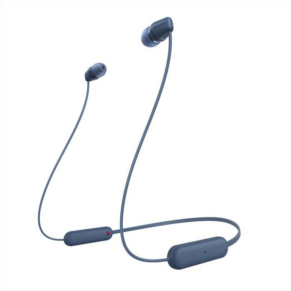 sony cuffie in ear wic100l.ce7-blu