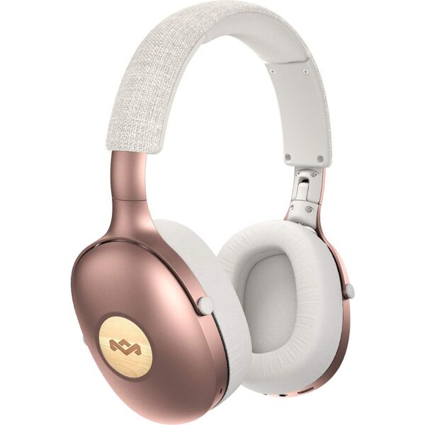 marley em-jh141-cp cuffie bluetooth, wireless, con microfono, ideali per ascoltare musica, colore rame - em-jh141-cp