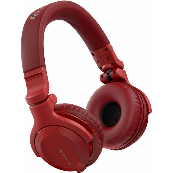 pioneer 8002273 cuffie bluetooth, stereo, ideali per ascoltare musica, colore rosso - hdj-cue1bt-r
