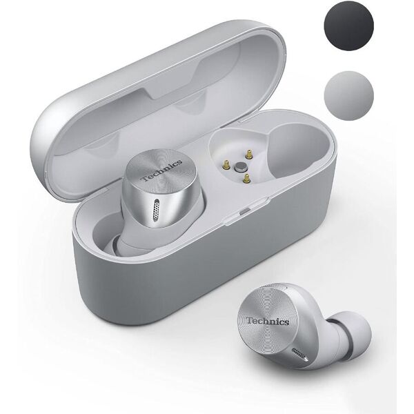 technics eah-az60e-s cuffie bluetooth auricolari true wireless in-ear con cancellazione del rumore colore silver - eah-az60e-s