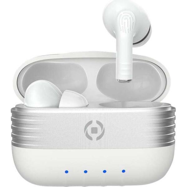 celly slim1wh cuffie bluetooth auricolari true wireless in-ear per musica e chiamate colore bianco - slim1wh