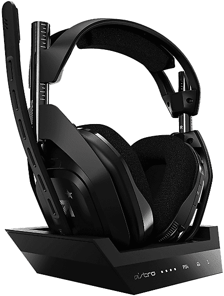 ASTRO A50 WIRELESS PS4 PC CUFFIE GAMING, NERO