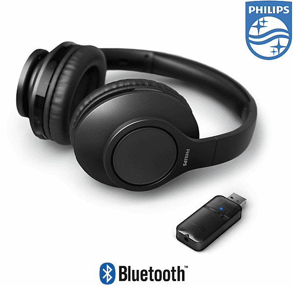 Philips TAH6206BK/00 CUFFIE WIRELESS, Black