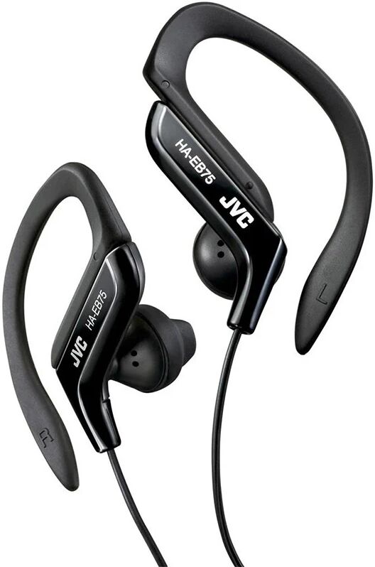 JVC HA-EB75 Cuffie Cablato A clip, In-ear MUSICA Nero