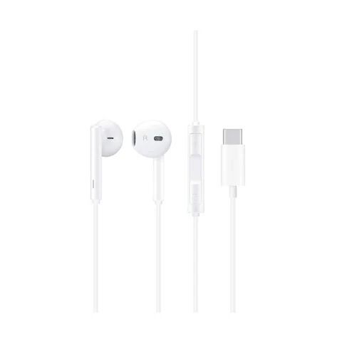 Huawei 55030088 cuffia e auricolare Cablato In-ear Musica e Chiamate USB tipo-C Bianco