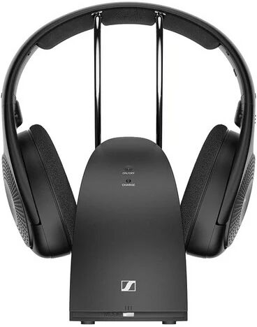 Sennheiser RS 120-W Cuffie Wireless A Padiglione TV Bluetooth Base di ricarica Nero