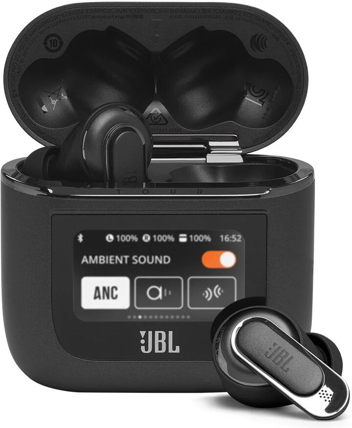 JBL Tour Pro 2 Cuffie Wireless In-ear Musica e Chiamate Bluetooth Nero