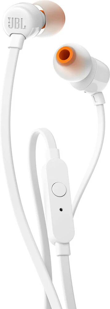 JBL Tune 110 Auricolare Cablato In-ear MUSICA Bianco