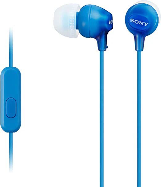 Sony MDR-EX15AP Auricolare Cablato In-ear Musica e Chiamate Blu