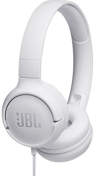 JBL Tune 500 Cuffia Padiglione auricolare Connettore 3.5 mm Bianco