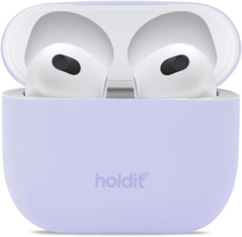 HoldIt Custodia per AirPods sostenibile   Apple AirPods 3. Gen   lavanda