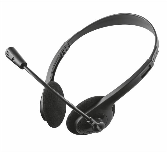 Trust Ziva Chat Headset Black