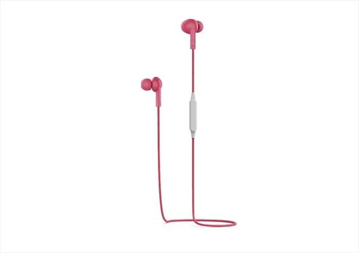 Pantone Pt-we001p Stereo Bth Earphone-rosa/plastica