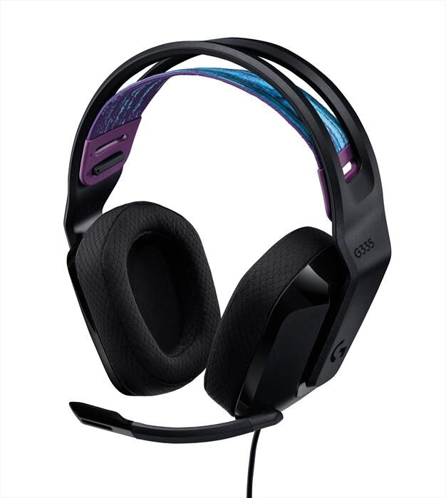 Logitech G335 Wired Gaming Headset-nero