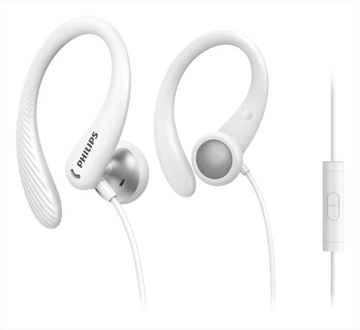 Philips Taa1105wt/00-cuffie Sport Con Filo Bianco