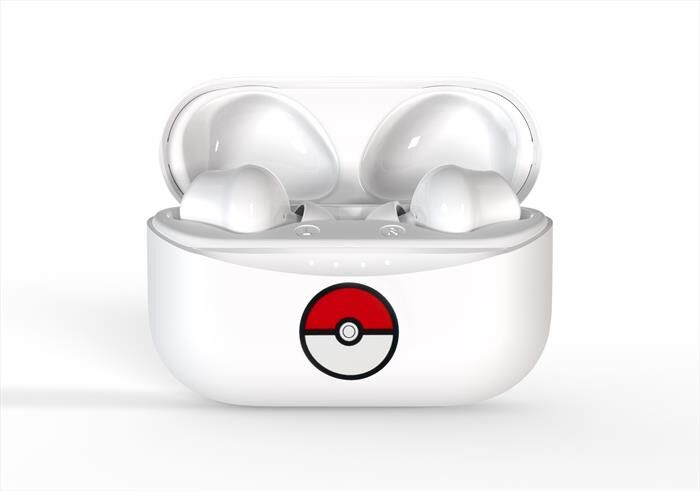 OTL Auricolari Bluetooth Pokemon Pokeball Earpods-white Red