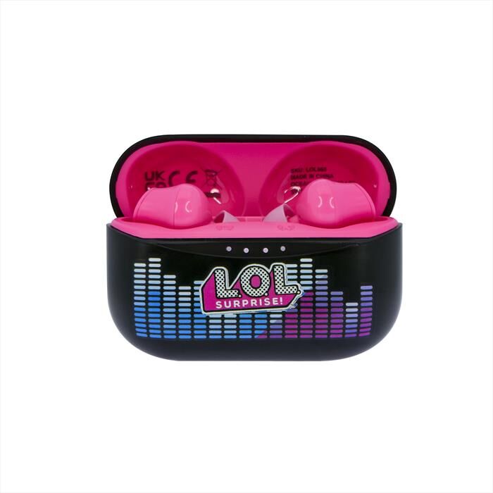 OTL Auricolari Bluetooth Lol Earpods-black Pink