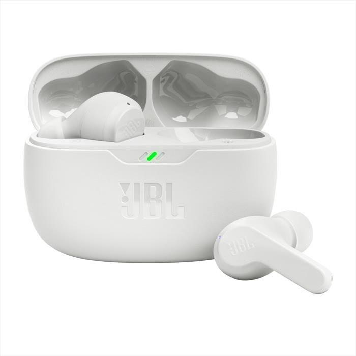 jbl auricolari bluetooth wave beam-bianco