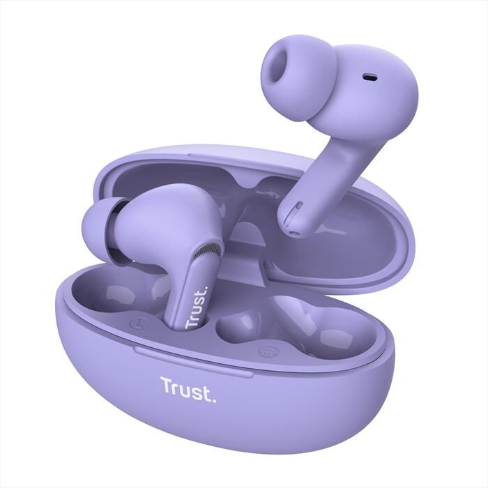 Trust Auricolare Bluetooth Yavi Enc-purple