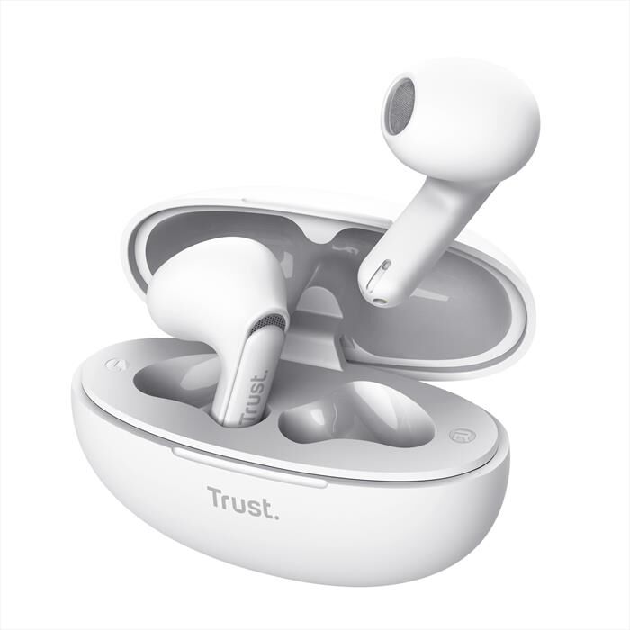 Trust Auricolare Bluetooth Yavi Enc-white