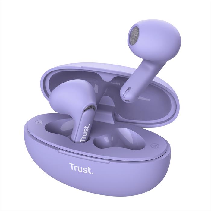 Trust Auricolare Bluetooth Yavi Enc-purple