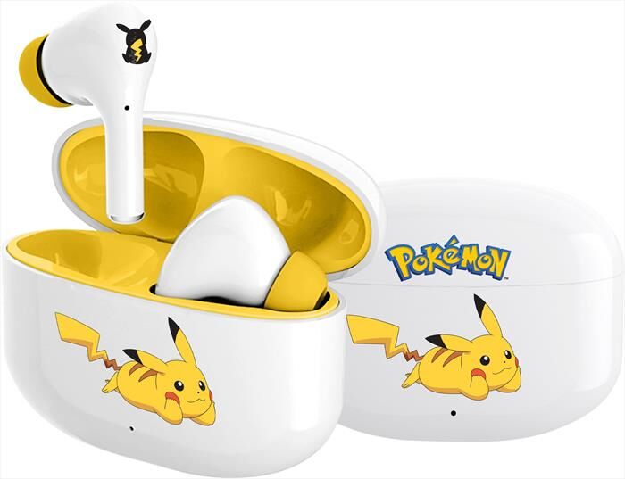 OTL Auricolari Bluetooth Pikachu White Core Tws