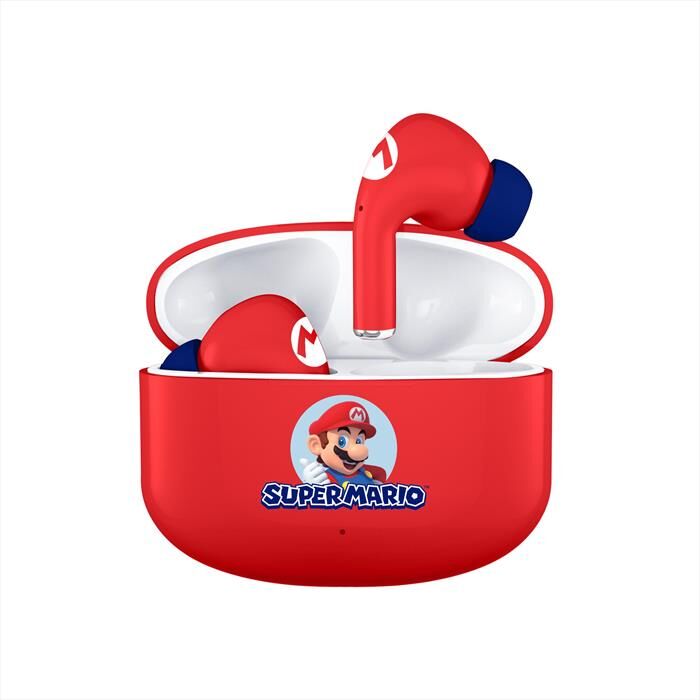 OTL Auricolari Bluetooth Super Mario Red Core Tws