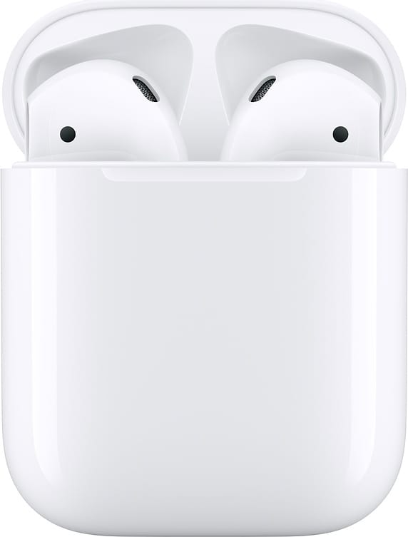 Apple Mv7n2ty/a Airpods 2 Auricolari Bluetooth Per Smartphone Stereo Con Custodia Colore Bianco Seconda Generazione- Mv7n2ty/a