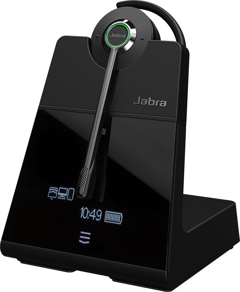 Jabra Cuffia con microfono  Engage 75 Convertible Aggancio Nero [9555-583-117]