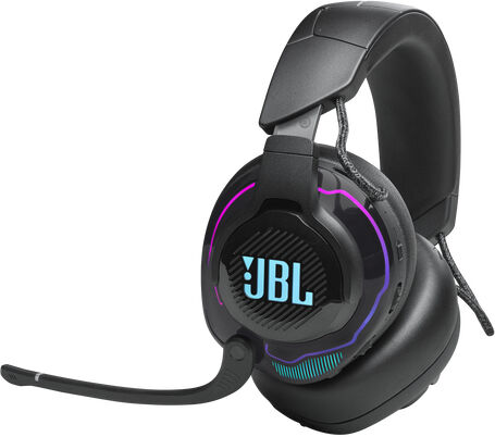 JBL Cuffia con microfono  Quantum 910 Auricolare Con cavo e senza A Padiglione Giocare Bluetooth Nero [Q910WLBLK]