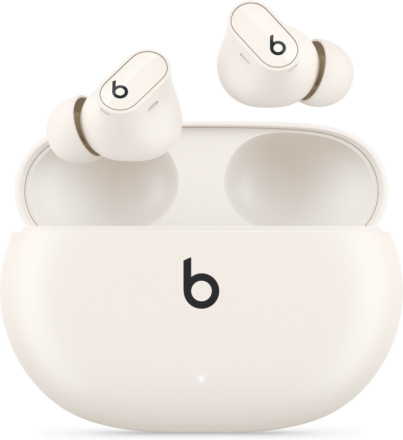 Beats by Dr. Dre Cuffia con microfono  Studio Buds + Auricolare True Wireless Stereo (TWS) In-ear Musica e Chiamate Bluetooth Avorio [MQLJ3ZM/A]