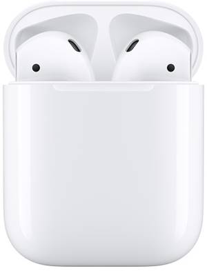 Apple auricolari airpods 2 + custodia di ricarica mv7n2ty/a